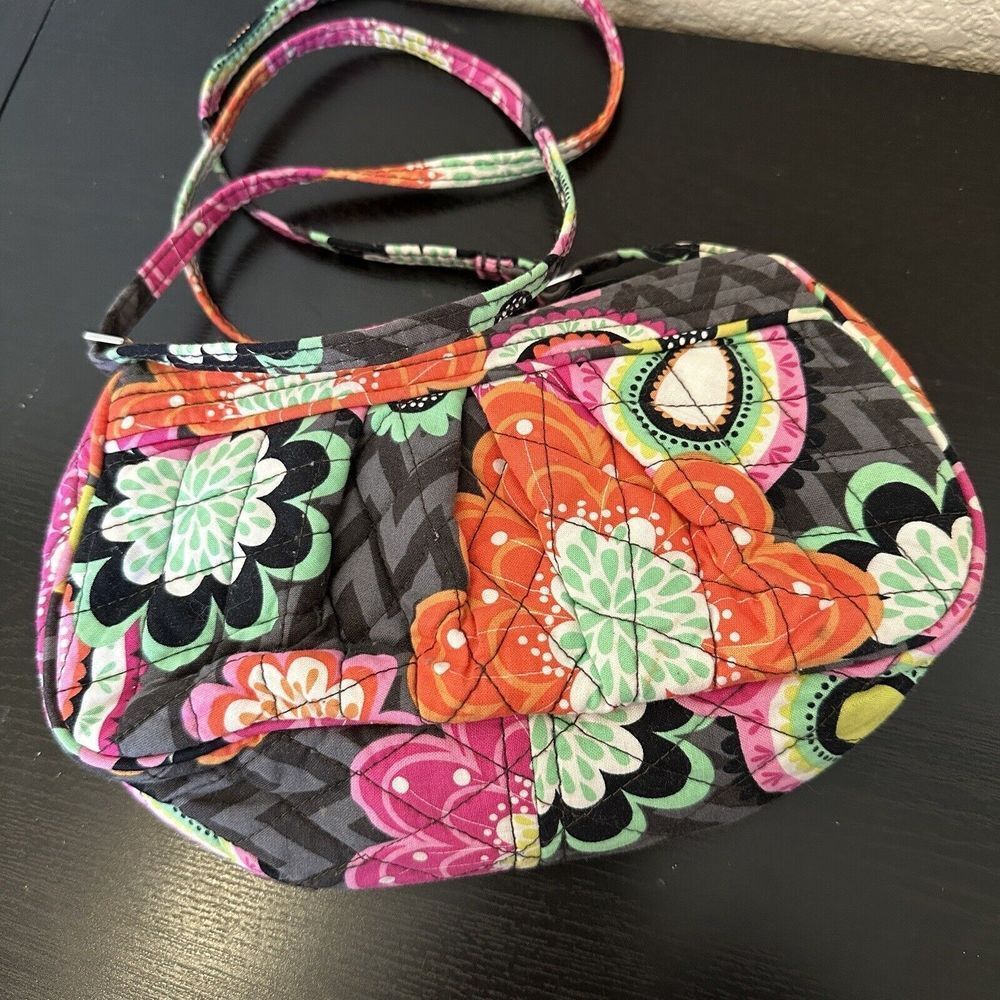 Vera Bradley Ziggy‎ Zinnia Crossbody Small Purse Shoulder Bag
